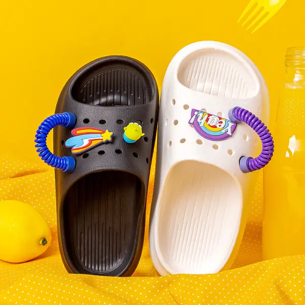 Children's Flat Sandals And Slippers - Popopiestyle.com 