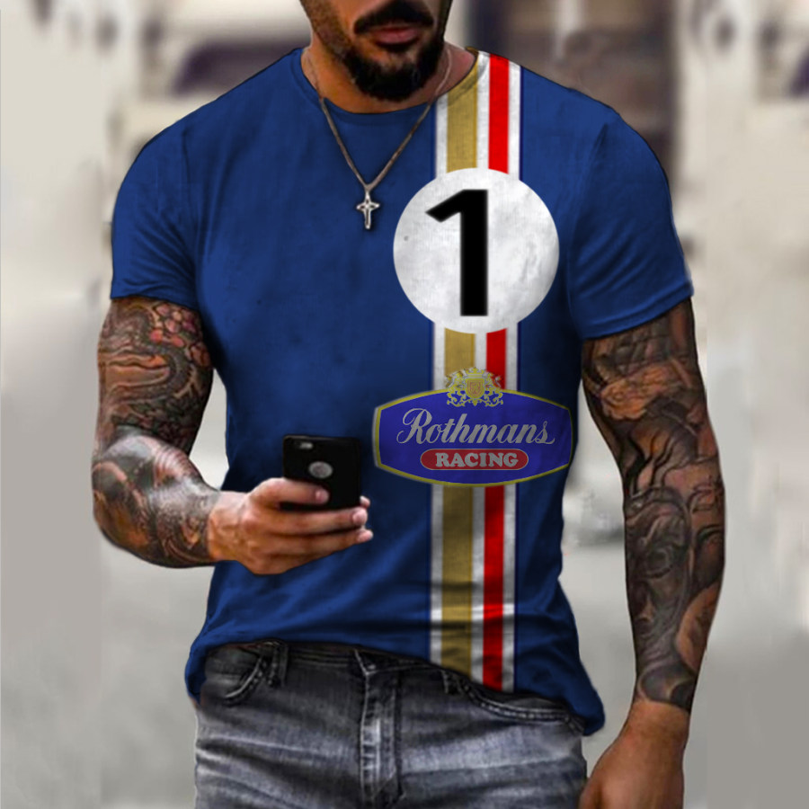 

Men's Retro Racing T-shirt