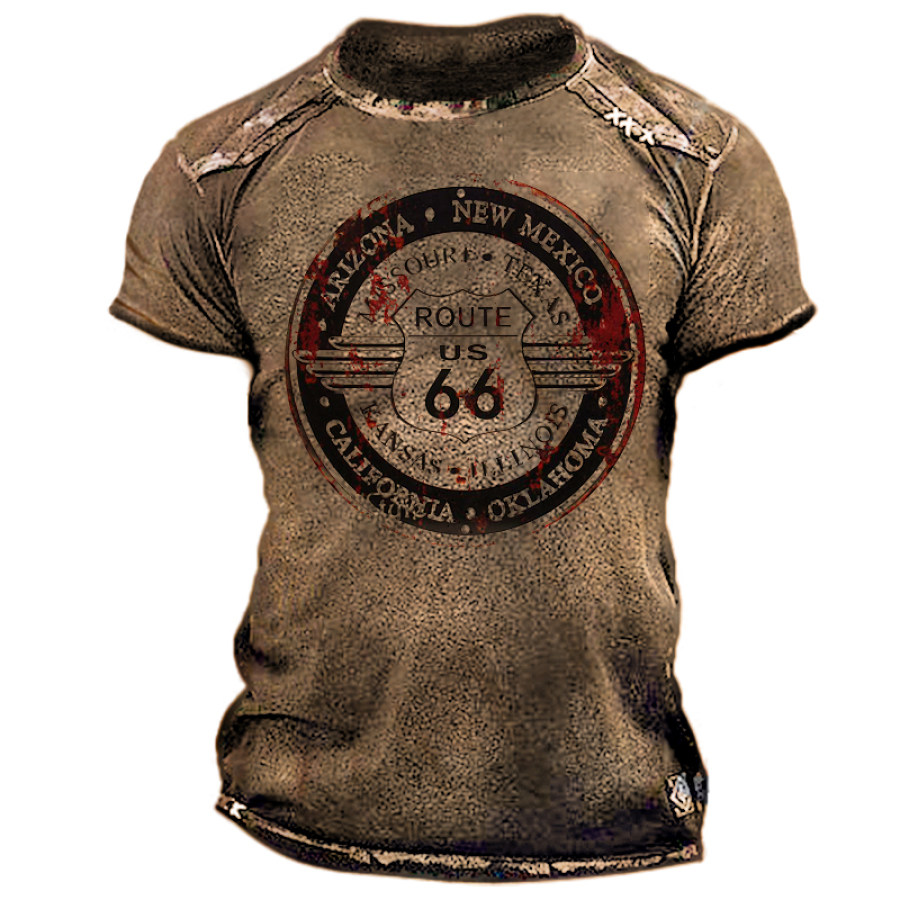 

Mens Outdoor Billiards Sports Fashion Printed T-shirt