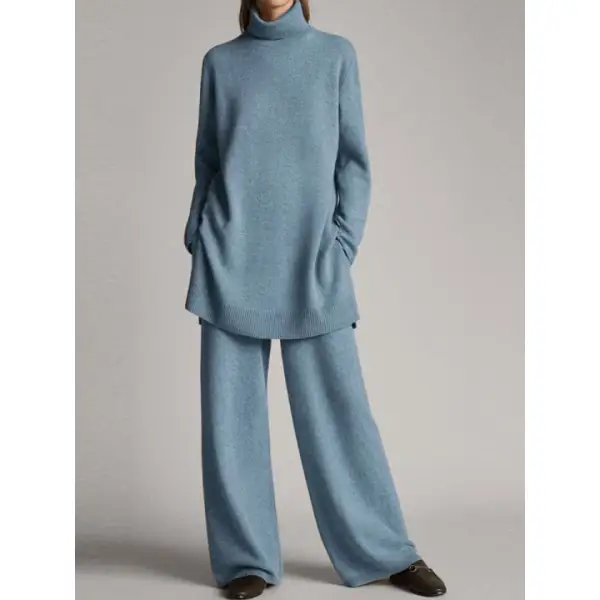 Women's Simple H-knit Suit - Seeklit.com 