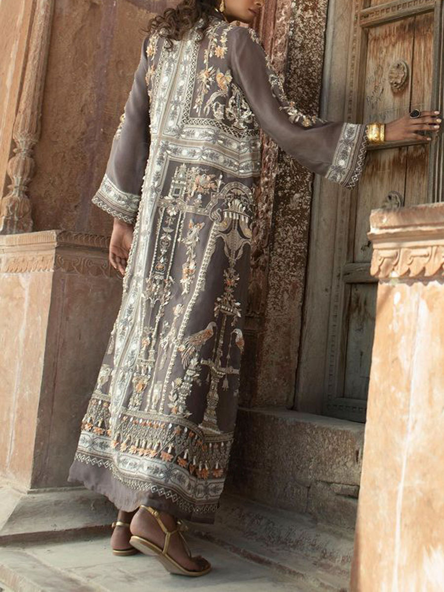 Women's Fashion Casual Resort Print Tulle Cardigan