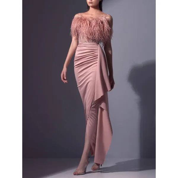 Ladies Elegant Fashion Sequin Dinner Party Bandeau Dress Dress - Seeklit.com 