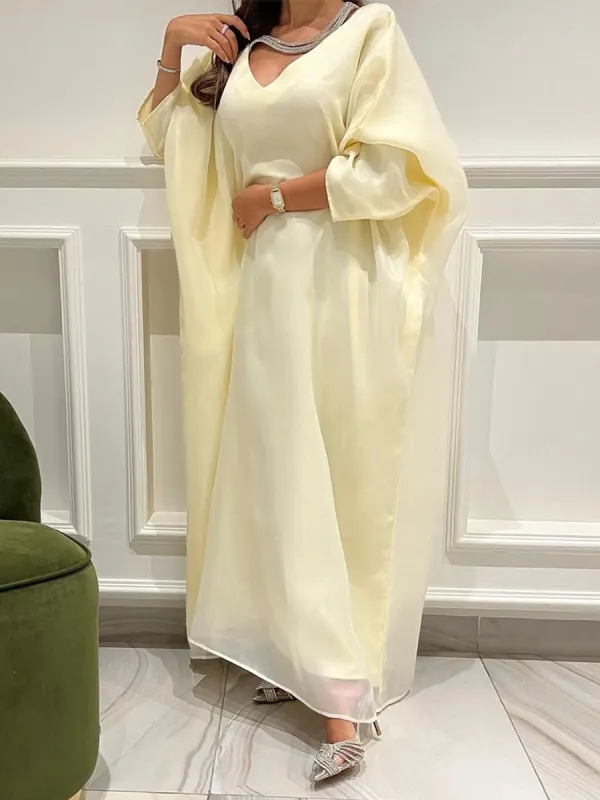 Ladies Elegant Fashion Off Shoulder Tulle Piece Party Festive Dress - Anystylish.com 