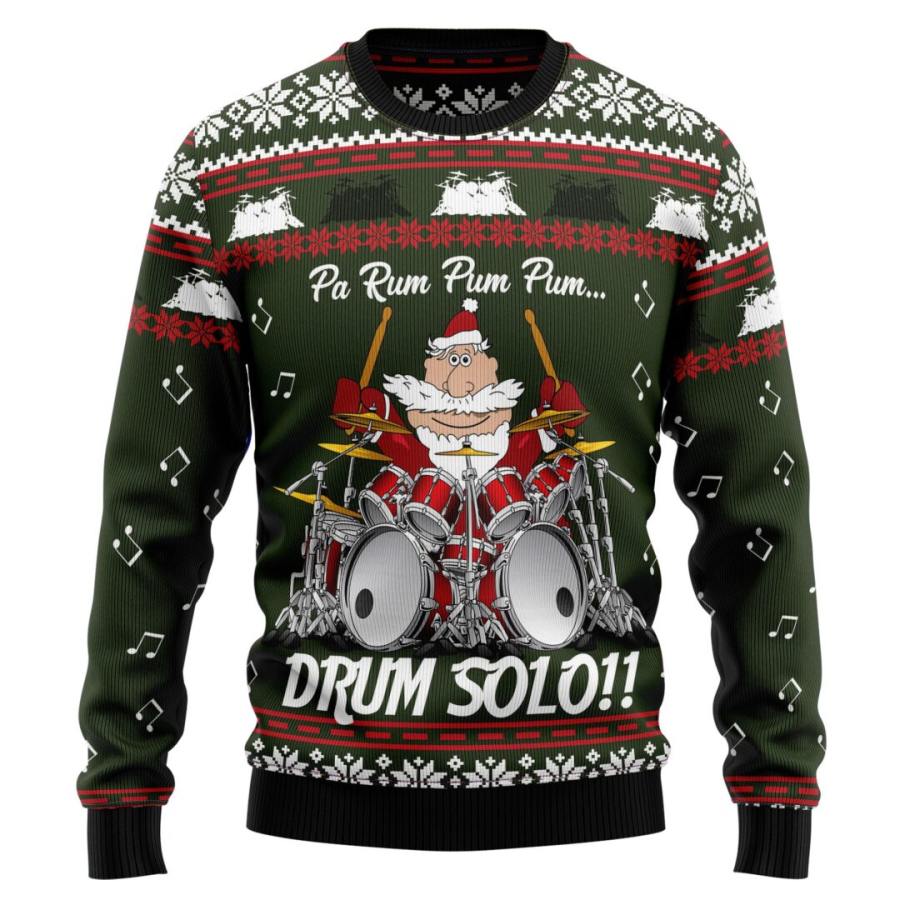 

Suéter Navideño Feo De Drum Solo