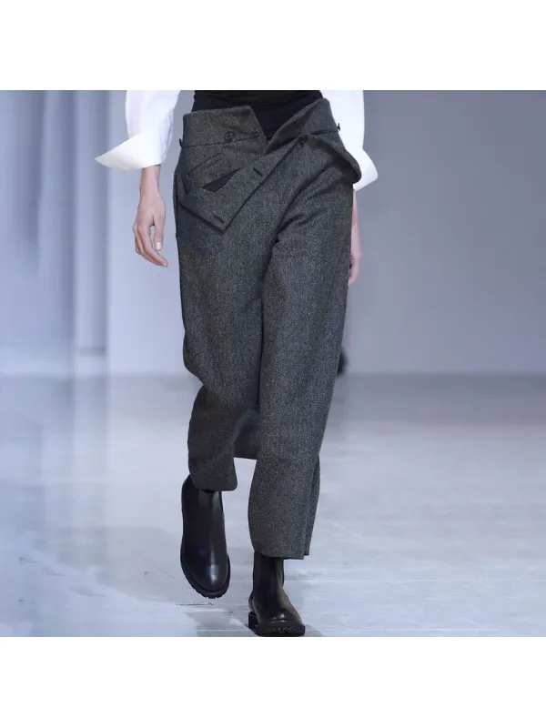 Elegant And Fashionable Women's Trousers - Ininrubyclub.com 