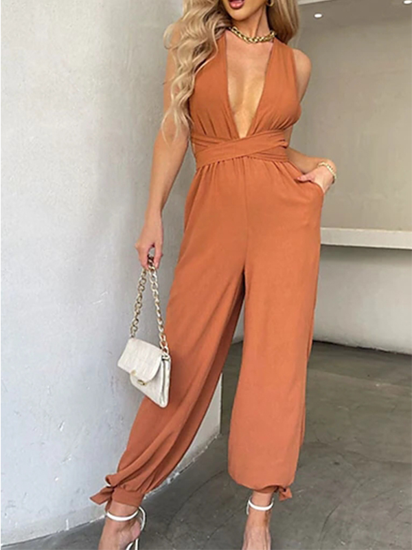 Ladies Casual Fashion Jumpsuit