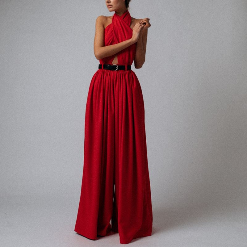Sexy Off The Shoulder Backless Pure Maxi Dresses For Women