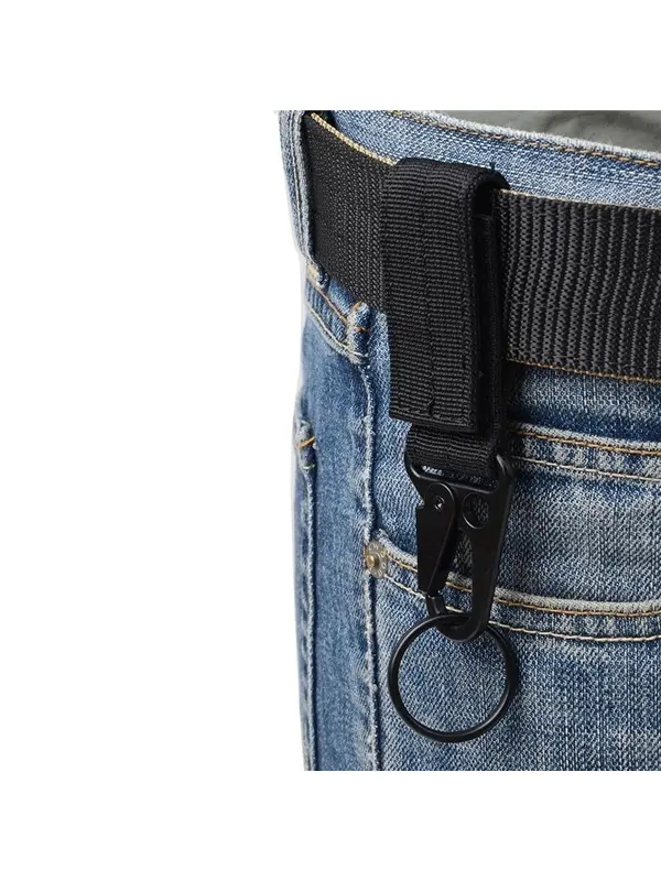 Outdoor Tactical Nylon Multifunctional Carabiner Belt Keychain - Gethefashion.chimpone.com 