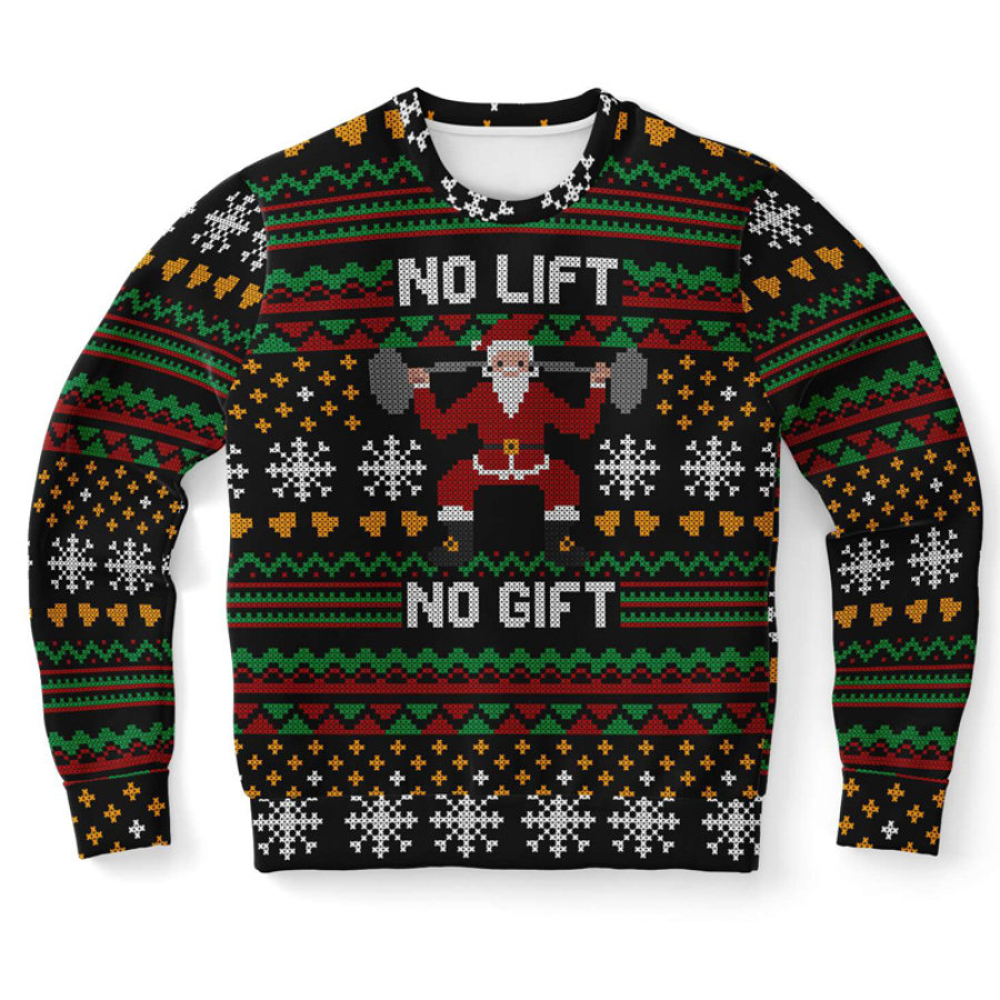 

Printed Christmas Ugly Sweatshirt
