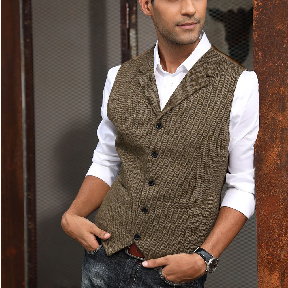 Men's Retro Duffle Vest