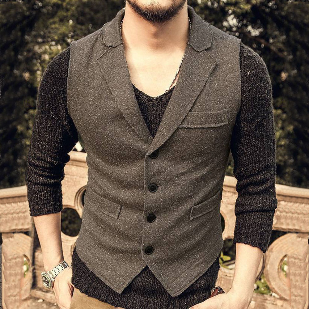 Men's Retro Duffle Vest