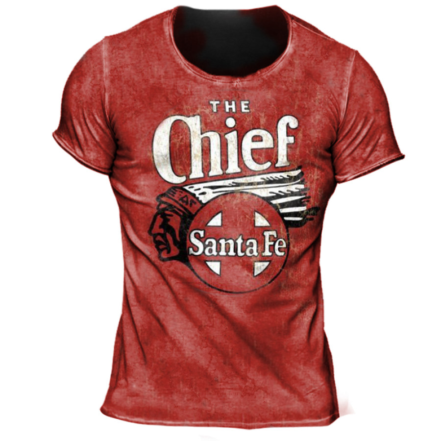 The Chief Santa Fe Vintage Print T-shirt