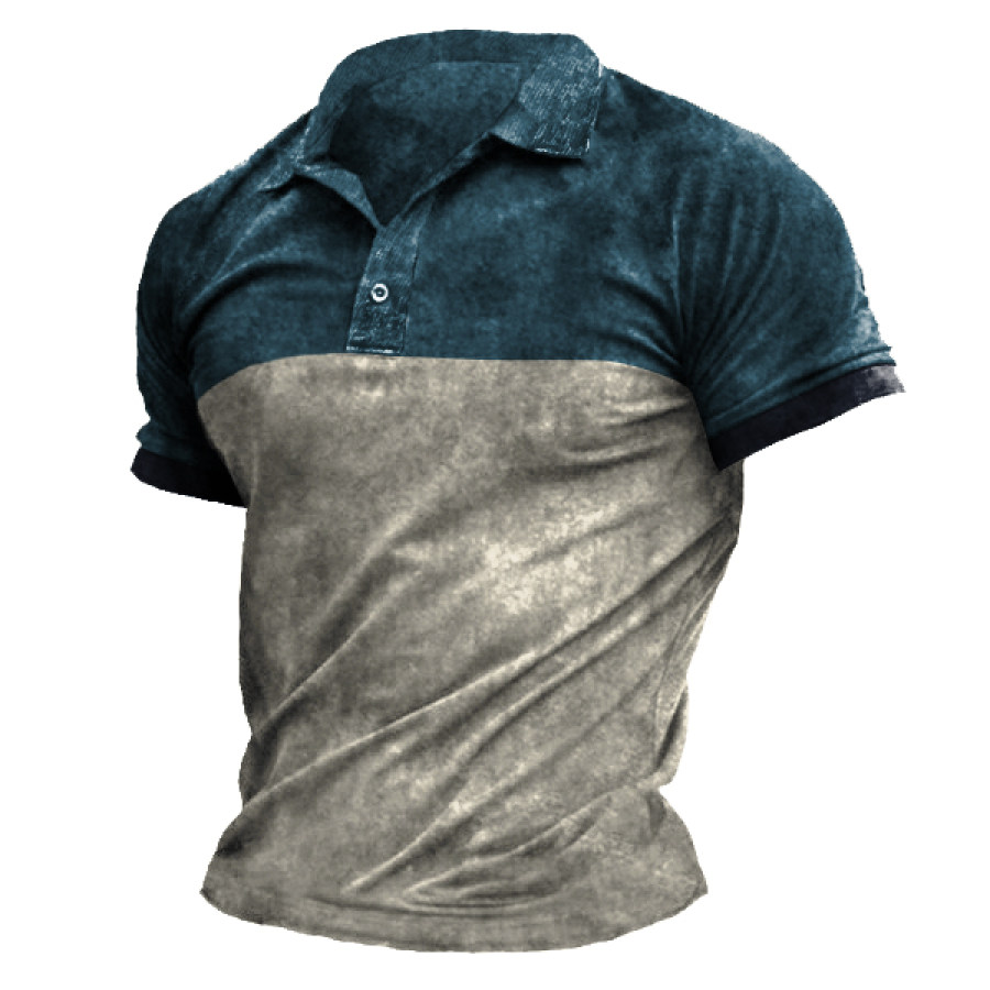 

Men's Training Polo Short Sleeve T-Shirt