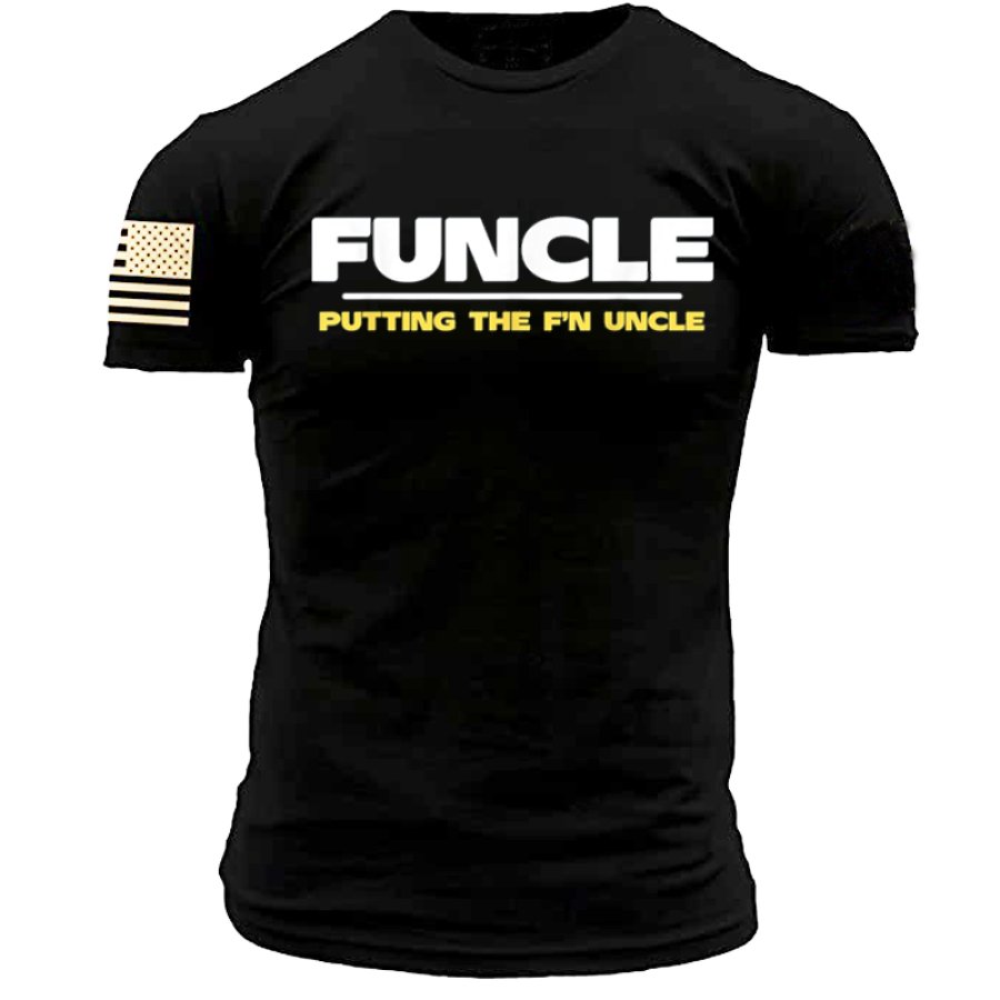 

Putting The F'N Uncle Men's Fun Funcle T-Shirt