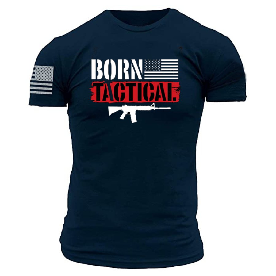 

Born Tactical Men's Military T-Shirt
