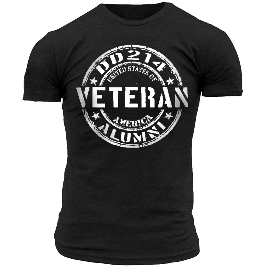 

Men's Veteran Printed Outdoor Casual T-Shirt