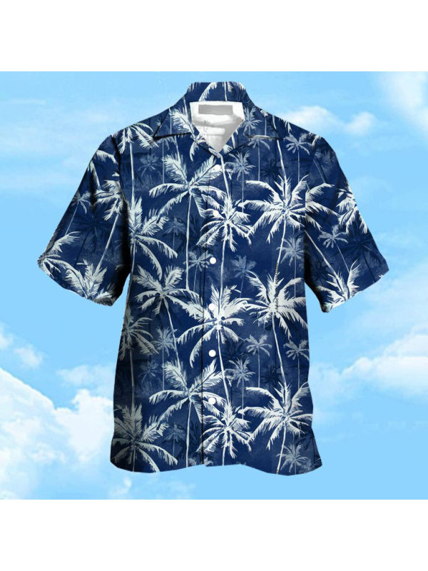 Men's Coconut Beach Short Sleeve Shirt