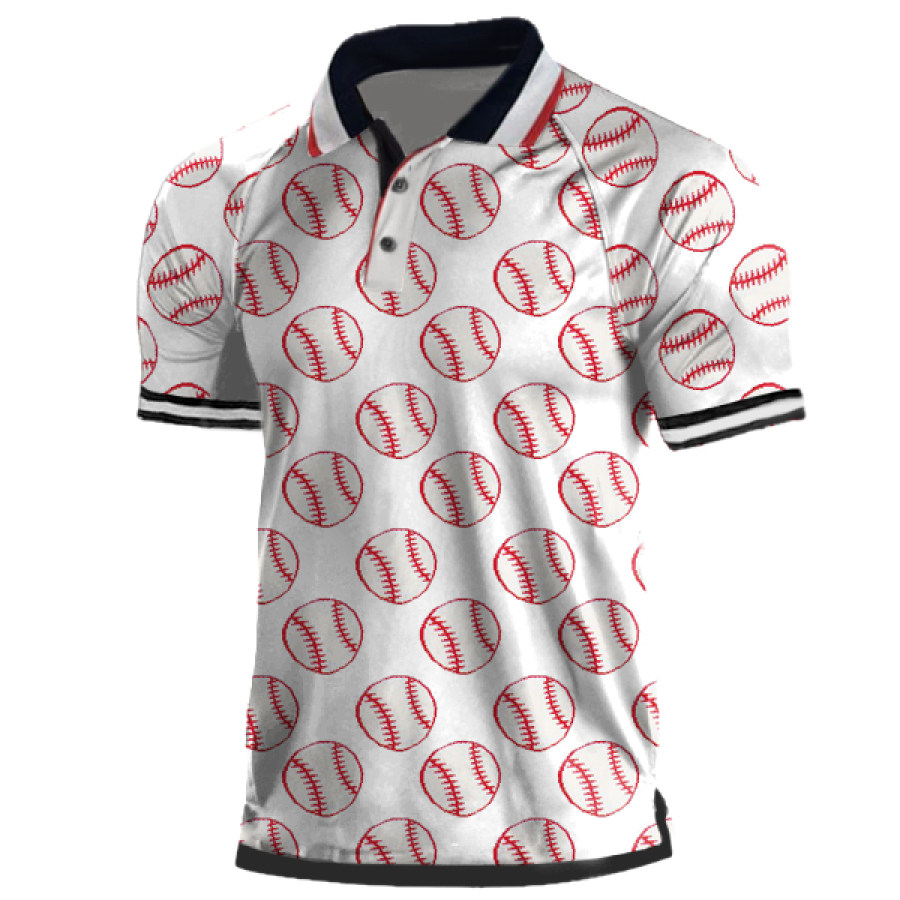 

Mens Patriotic Classic Polo Shirt