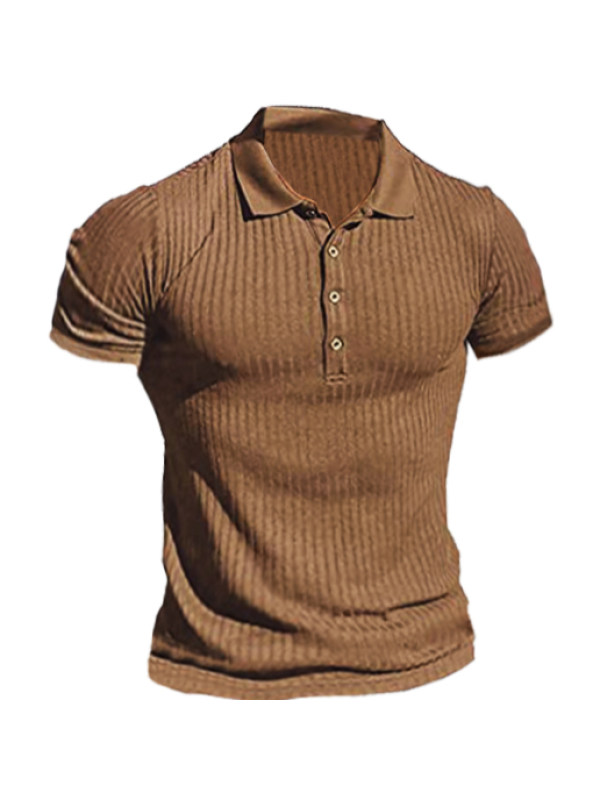 Men's Polo Casual Training Short Sleeve T-Shirt