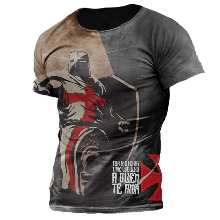 

Men's Knights Of The Sword Graphic Print T-Shirt