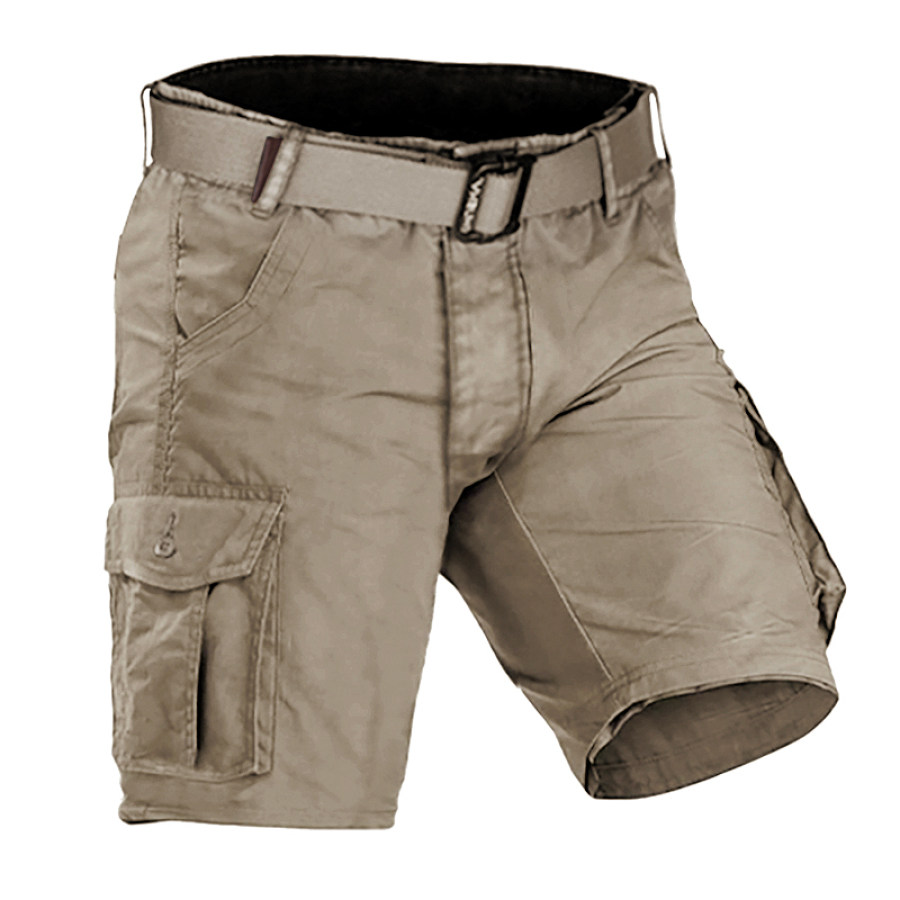 

Men's Outdoor Tactical Double Pocket Cargo Shorts