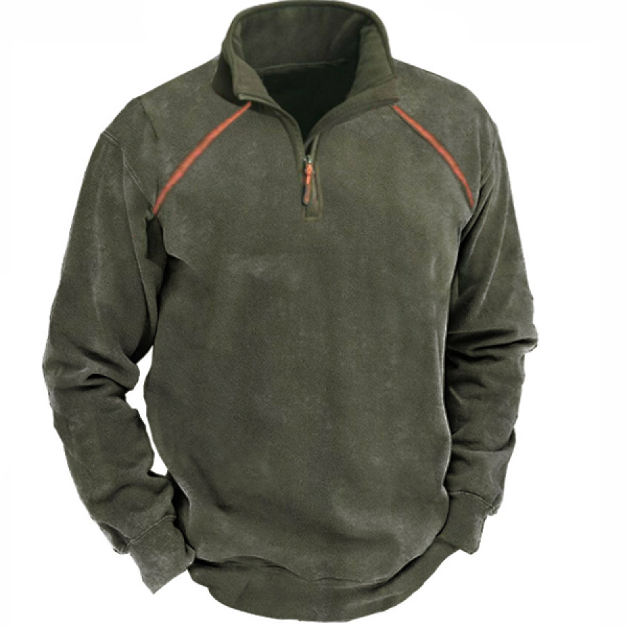 

Men's Vintage Retro Print Sweatshirt