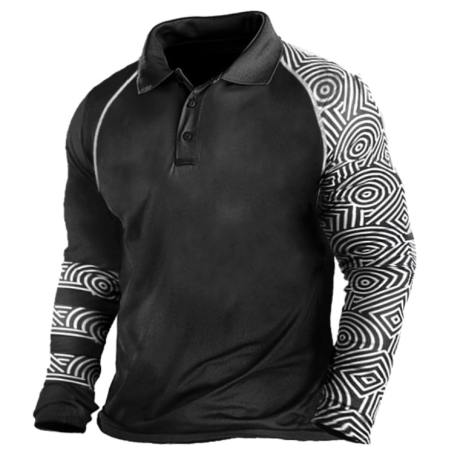

Men's Breathable Outdoor Sports Quick Dry Polo Shirt