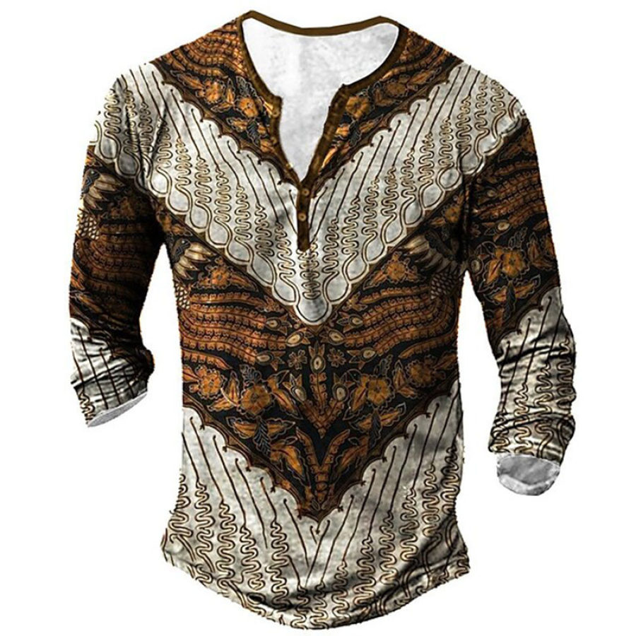 

Men's Outdoor Casual Long Sleeve T-Shirt