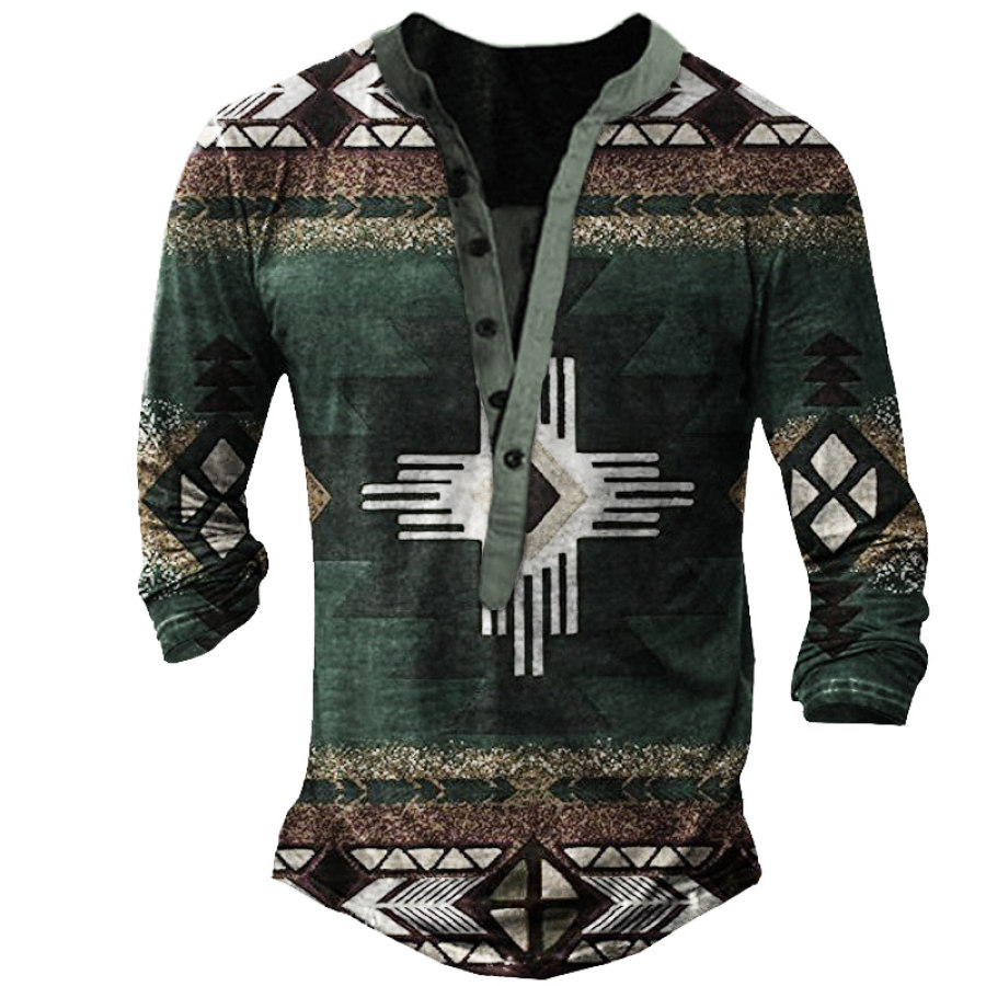 

Aztec Men's Long Sleeve Shirt