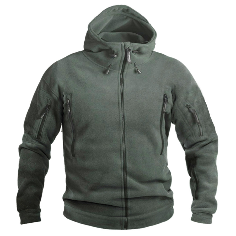

Men's Outdoor Fleece Hooded Sweatshirt