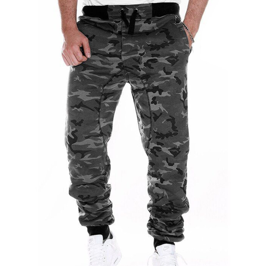 

Pantalones Elásticos Casuales Deportivos De Camuflaje Para Exteriores Para Hombres