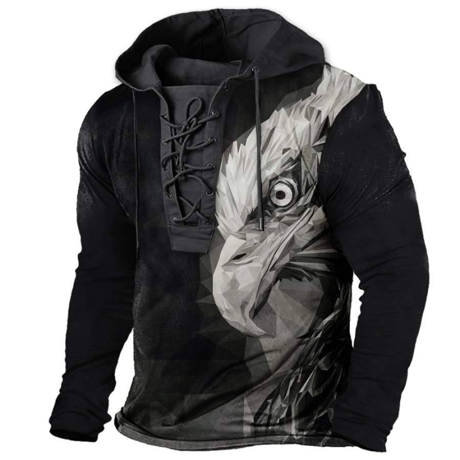 

Men's Outdoor Casual Long Sleeve Printed Sweater