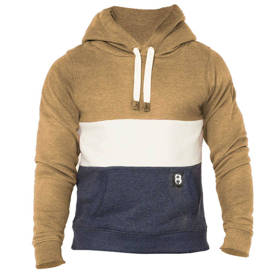 

Men's Vintage Print Hoodie