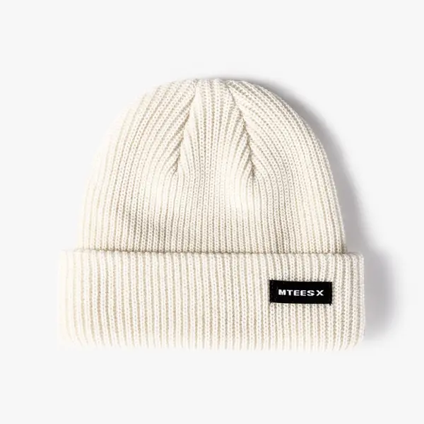Autumn & Winter Embroidered Knitted Hat - Kalesafe.com 