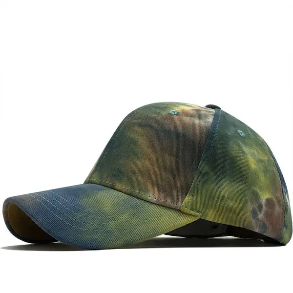 Fashionable Tie-dye Casual Hats For Men And Women Baseball Caps - Yewnow.com 