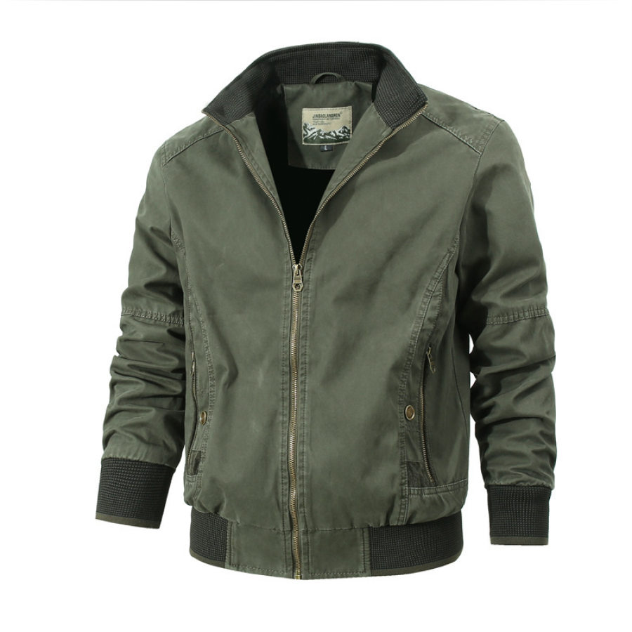 

Men's Windproof Waterproof Outdoor Plus Size Bomber Jackets