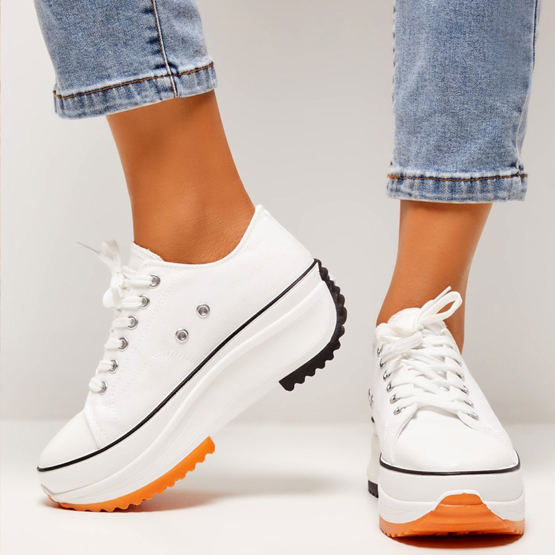 Ladies Round Toe Lace Up Espadrilles