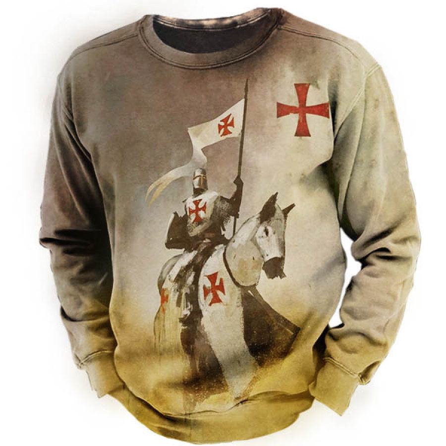 

Men's Outdoor Templar Print Sweatshirt