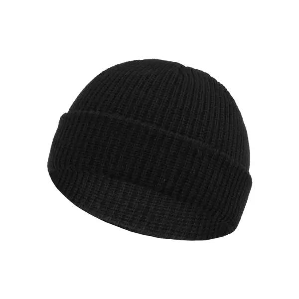 Men's Retro Warm Knitted Wool Hat And Melon Skin Hat - Xmally.com 