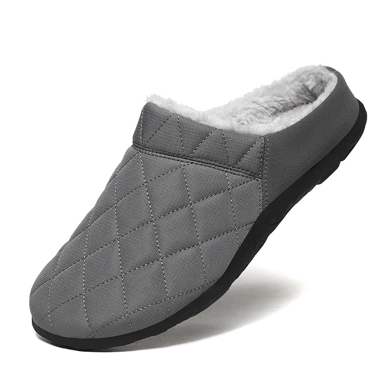 Men's Soft Warm Home Chic Cotton Slippers