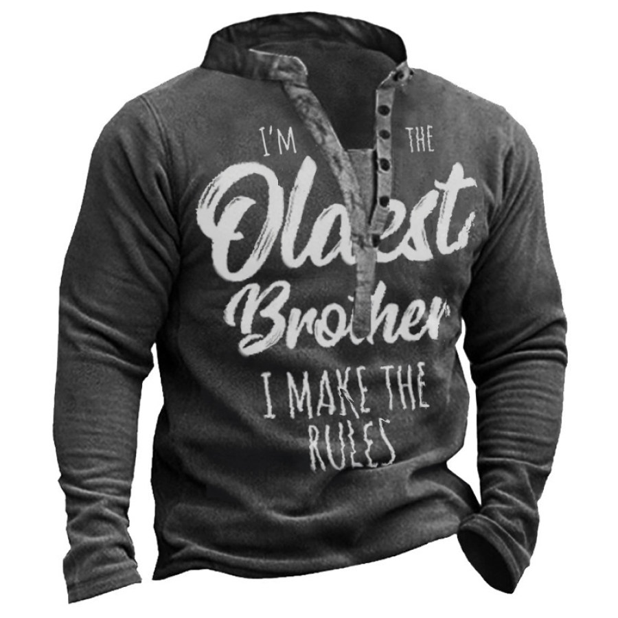 

Older Brother Outerdoor Casual Sweatshirt