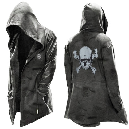 Черная куртка с капюшоном Cagoule