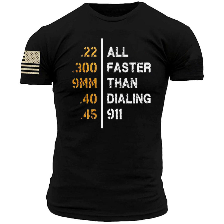 

Men's Outdoor Pure Cotton Round Neck Short Sleeve T-Shirt