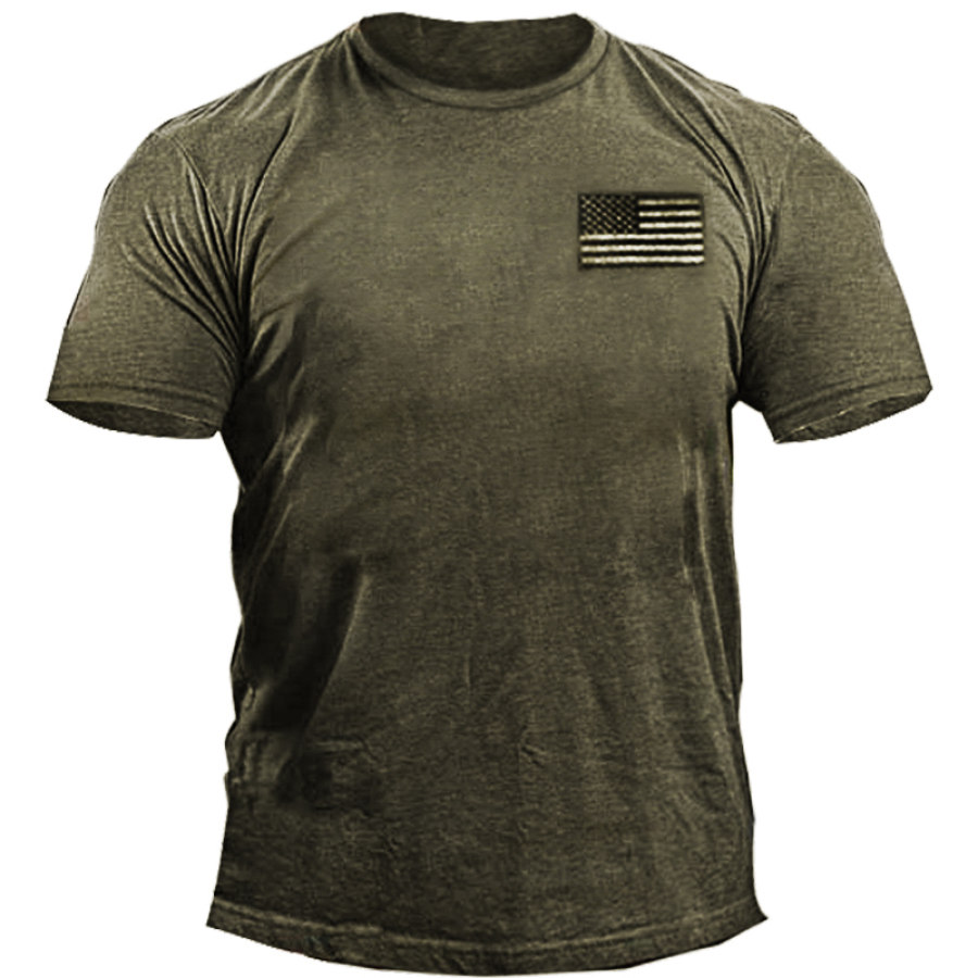 

Men's Outdoor Comfortable Cotton Short-Sleeved T-Shirt