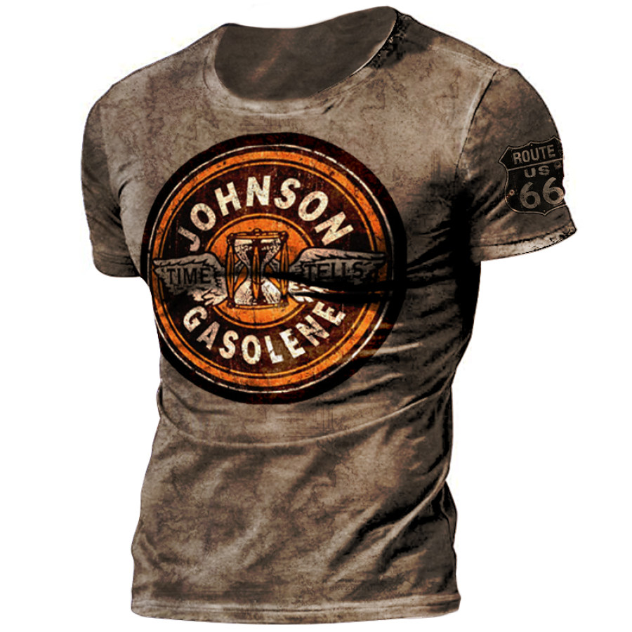 

Mens Fashion Print Short Sleeve T-Shirt