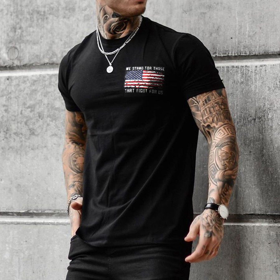 

Mens Fashion Casual Printed T-shirt