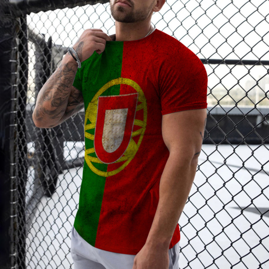 

Men's UEFA Portugal Football Team T-shirt