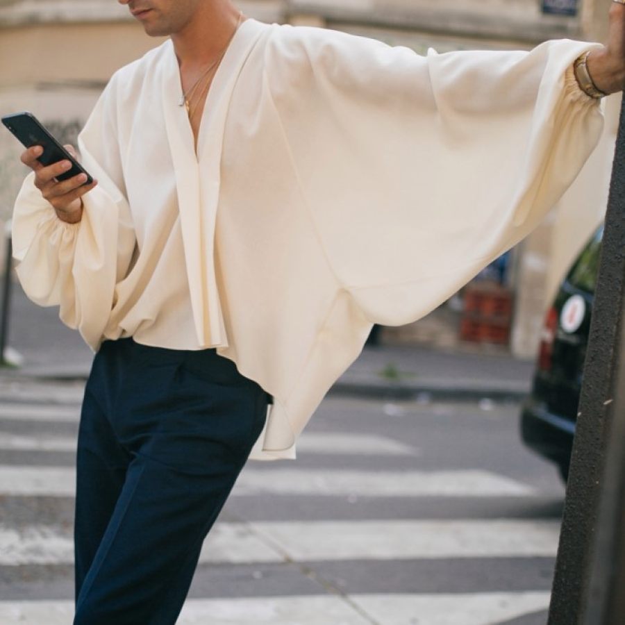 

Fashionable Personality Oversized Shirt