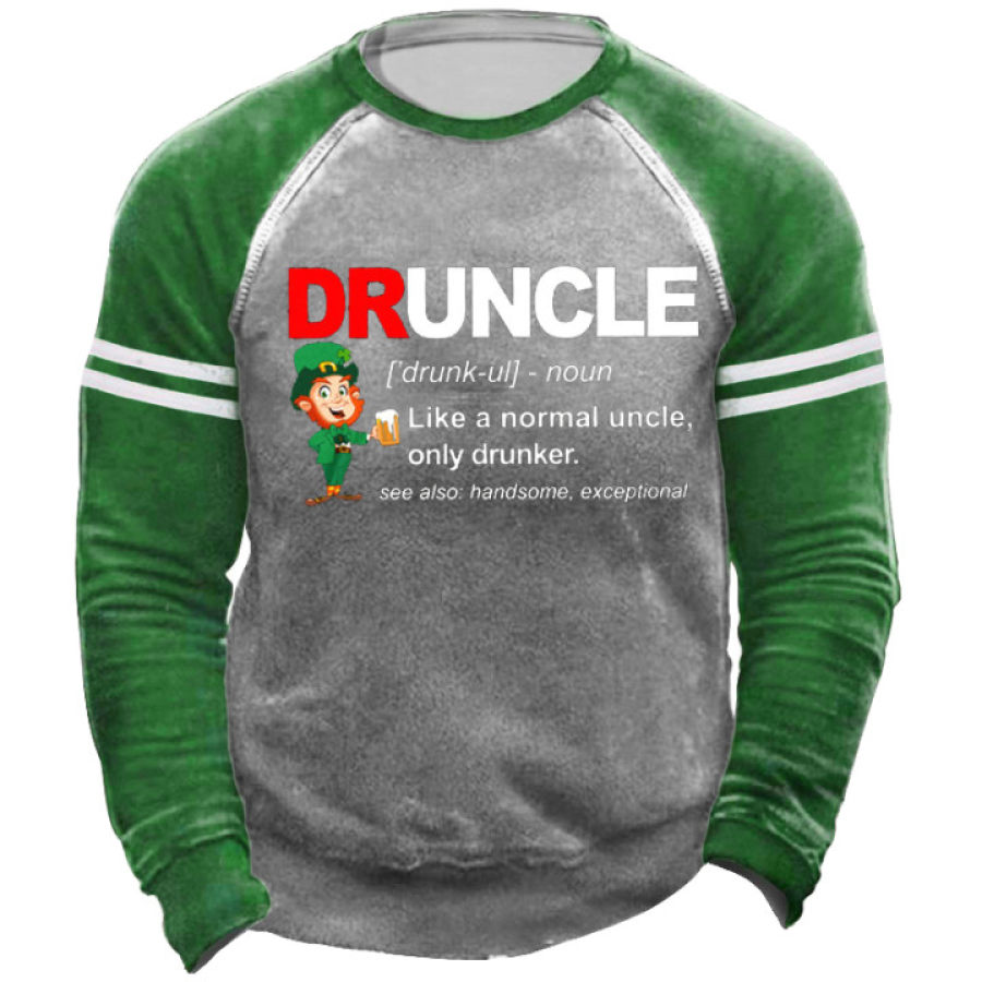 

St. Patrick's Day Funny Print Sweatshirt