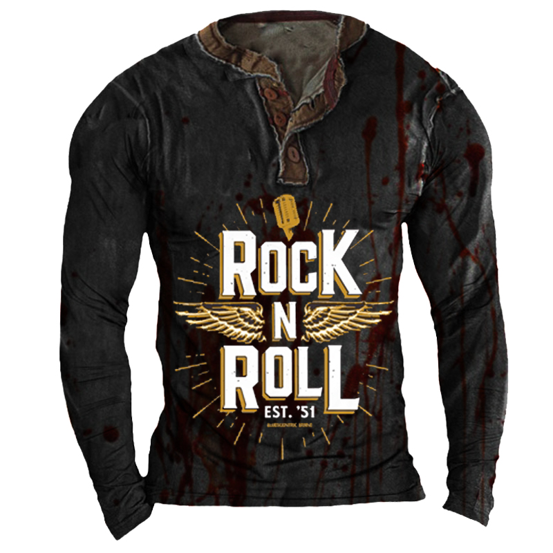 Rock Roll Men's Chic T-shirt